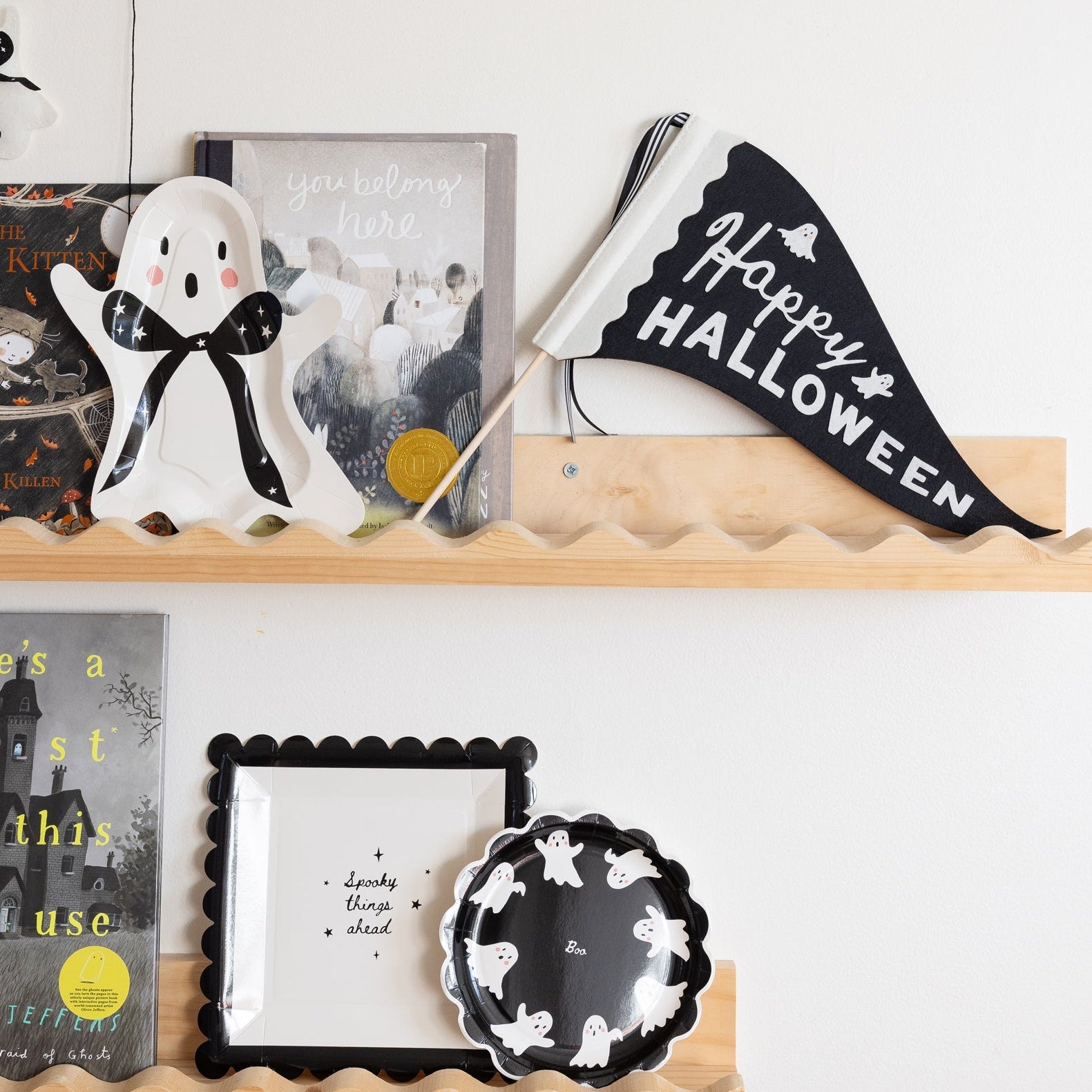 Happy Halloween Felt Pennant