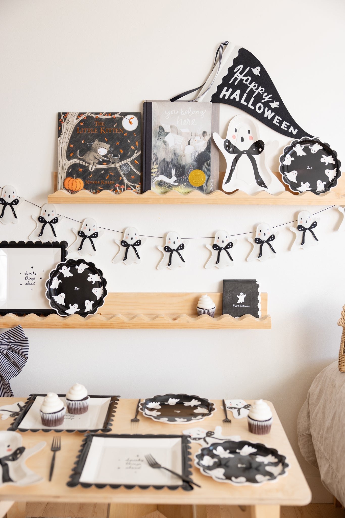 Happy Halloween Felt Pennant