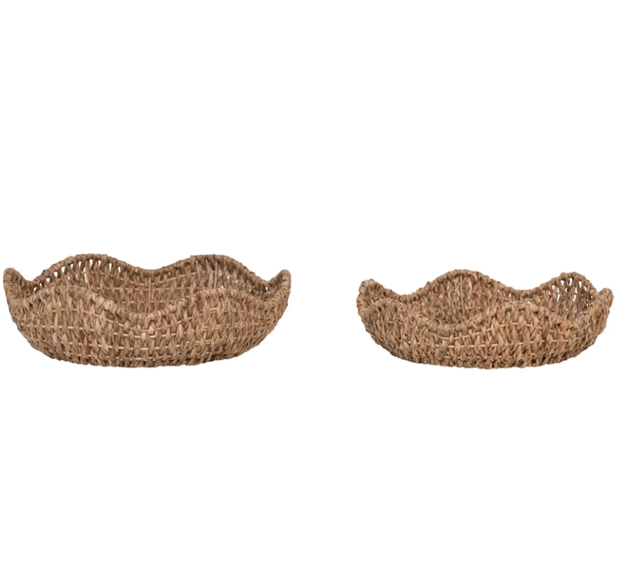 Braided Bankuan Bowl with Scalloped Edge