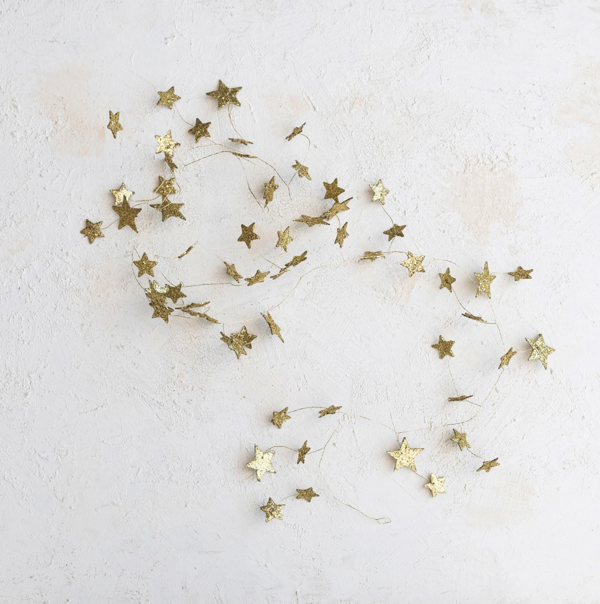 Glitter Star Garland (72"L)