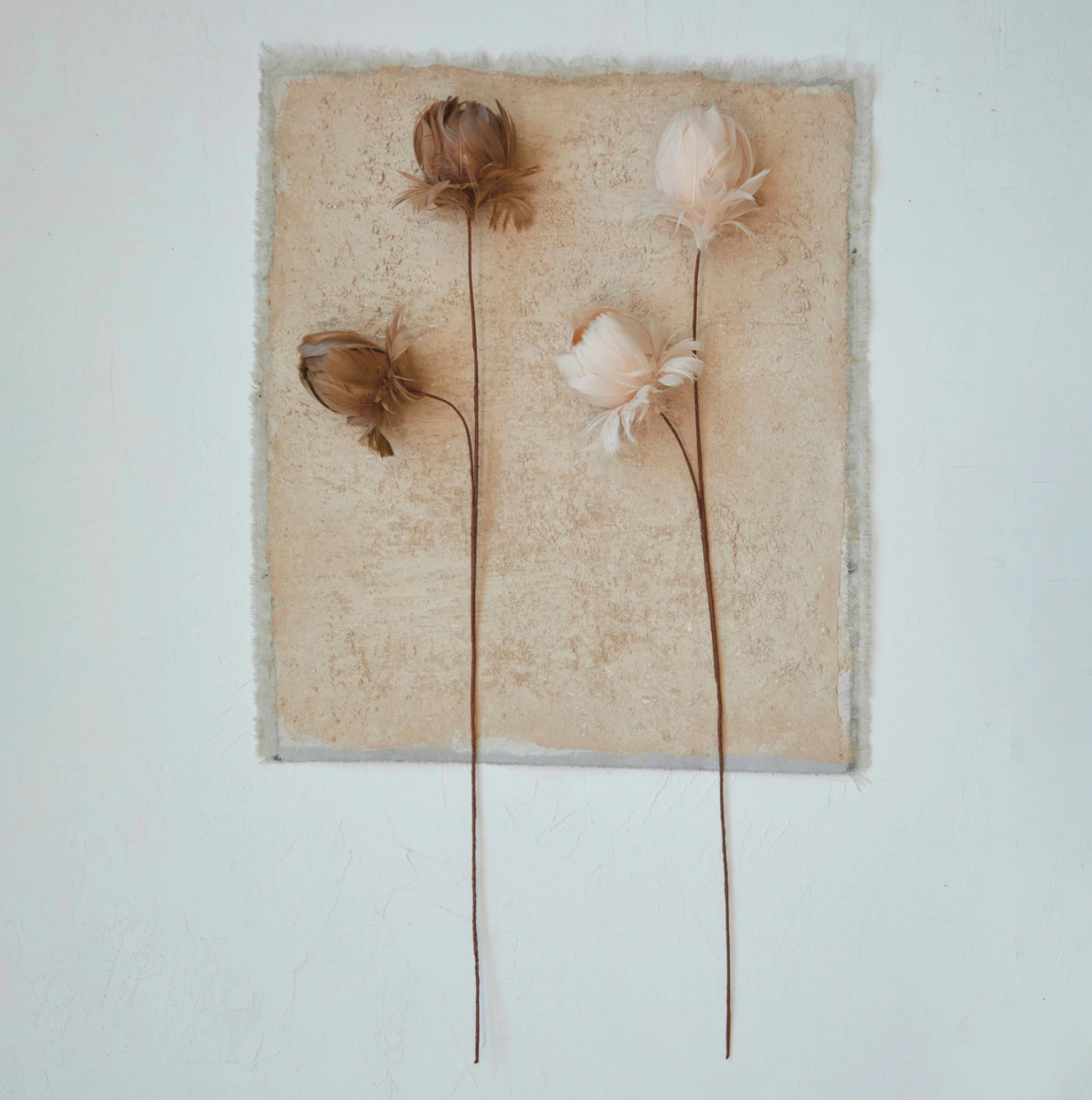 Feather Flower Stem, s/3 stems