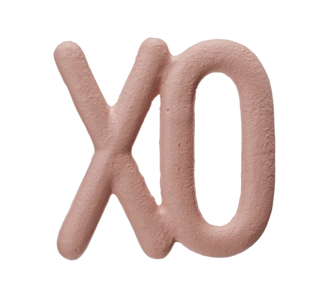 Cast Iron Trivet "XO"