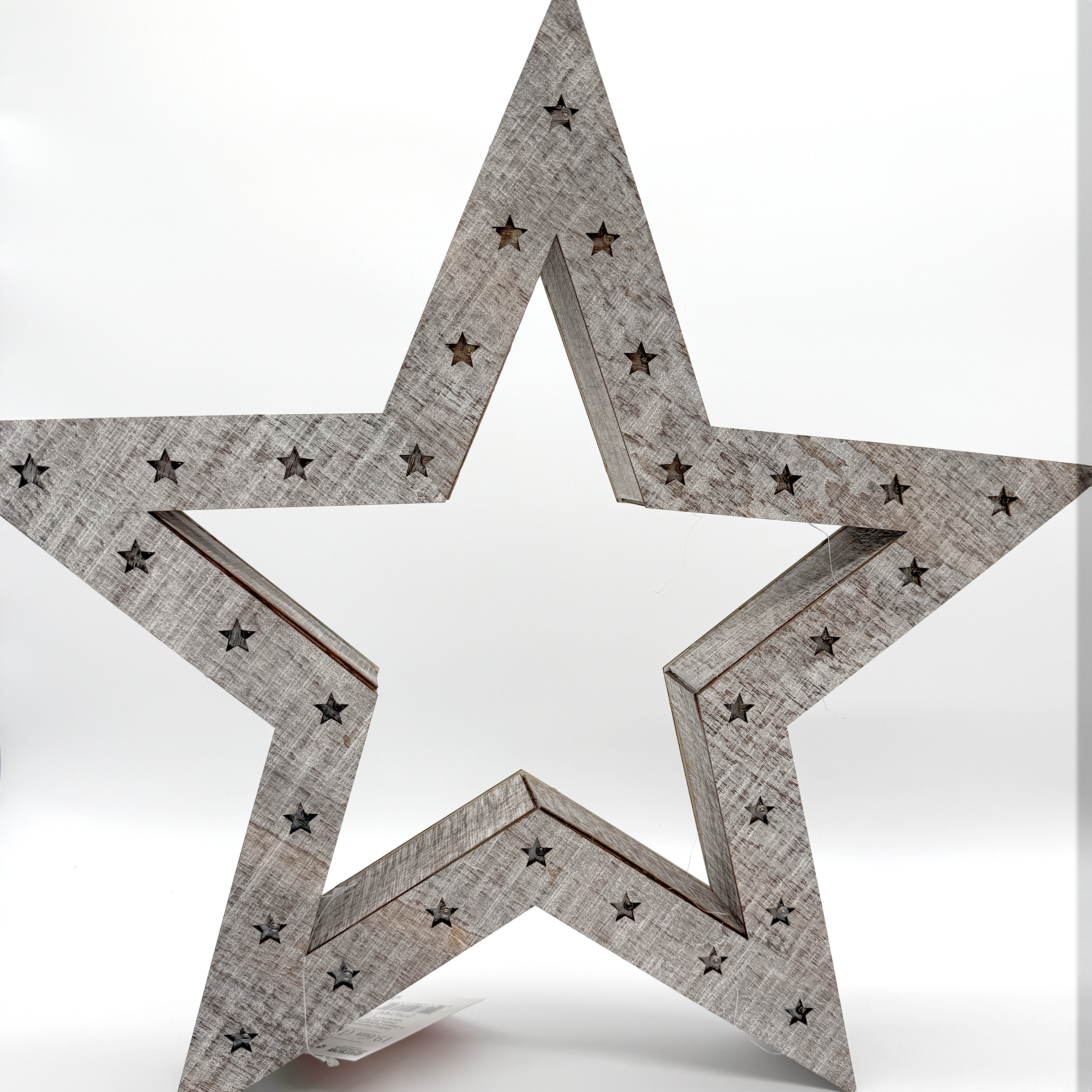 WOODEN STAR CUTOUTS 20" | 13"