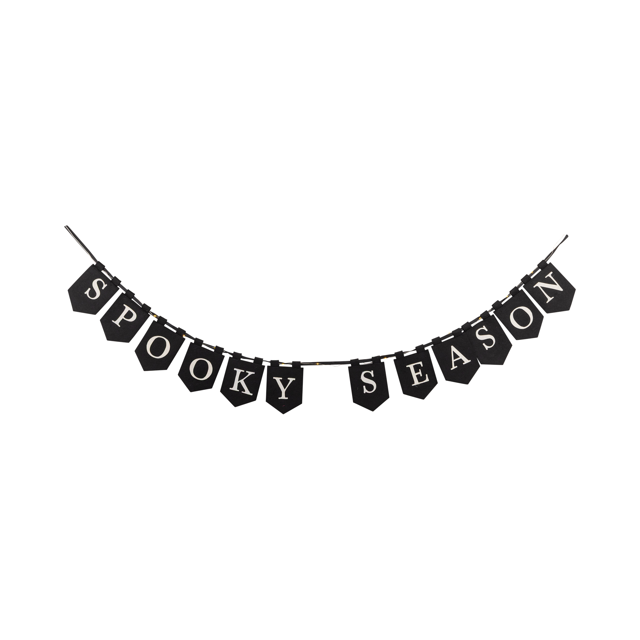 Spooky Season Lighted Banner
