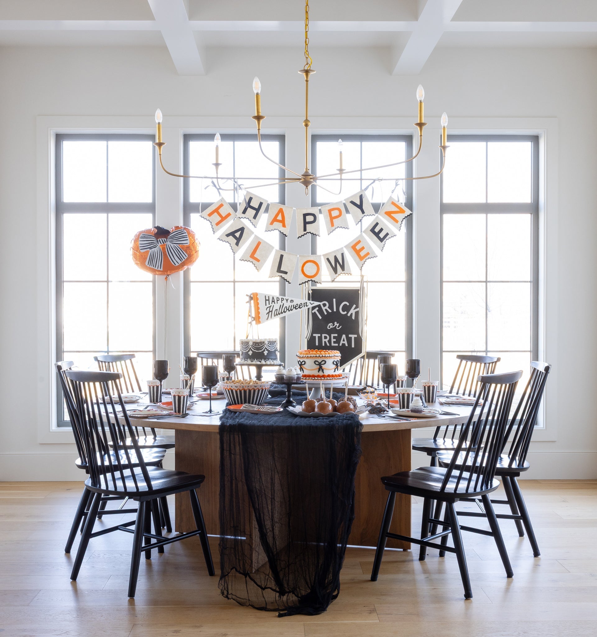 Felt Happy Halloween Banner