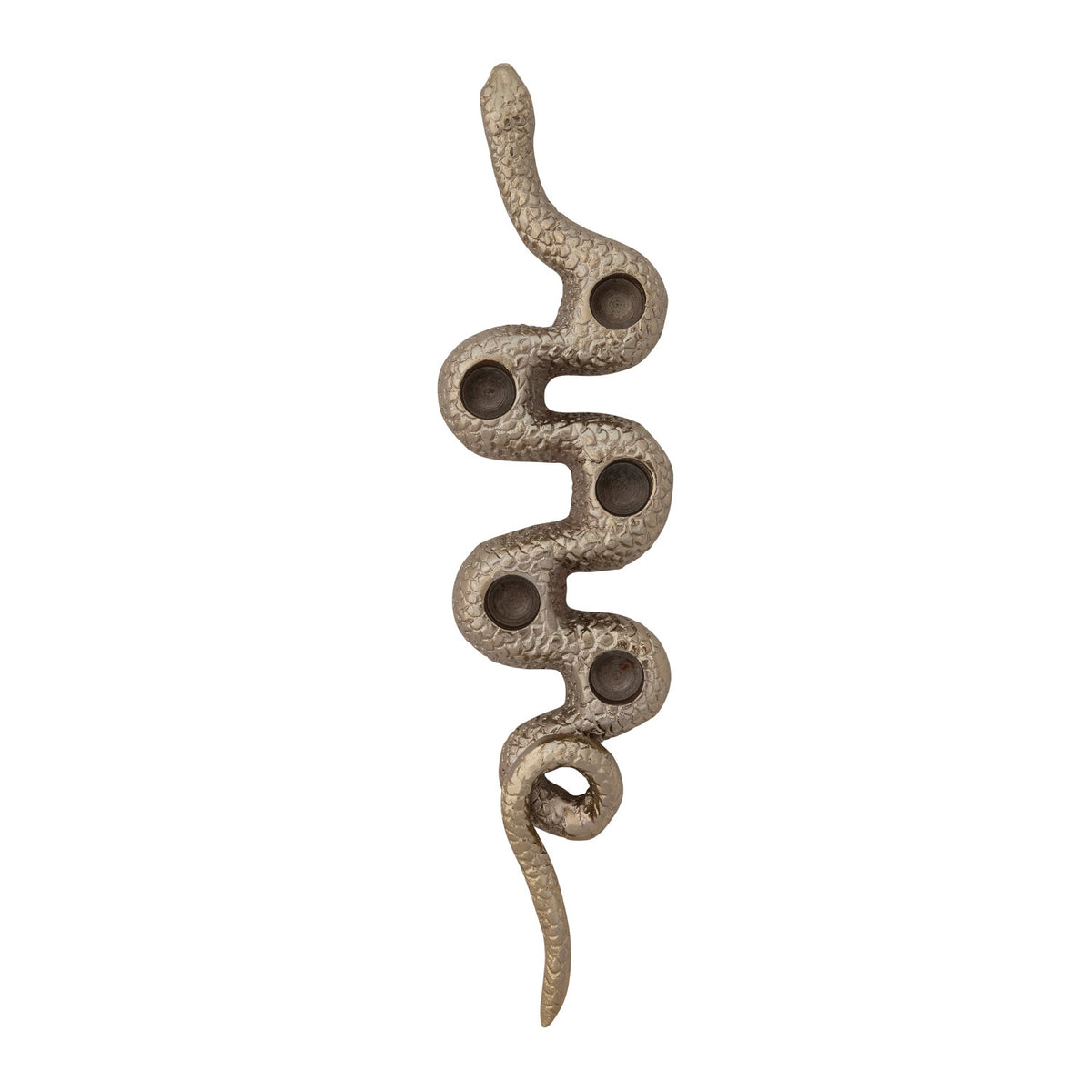Snake Taper Holder, (Holds 5 Tapers)