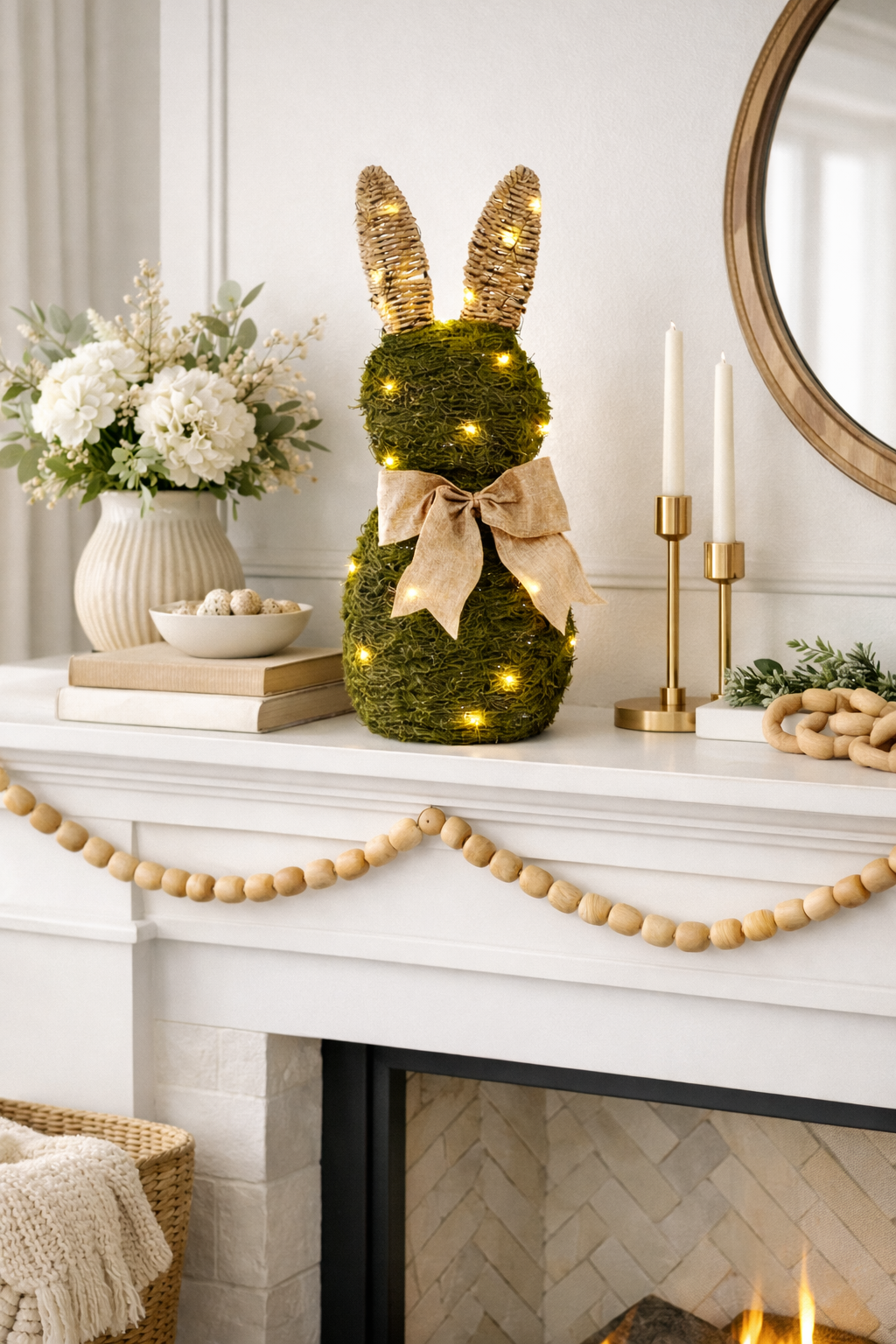 Moss Bunny (17.75")