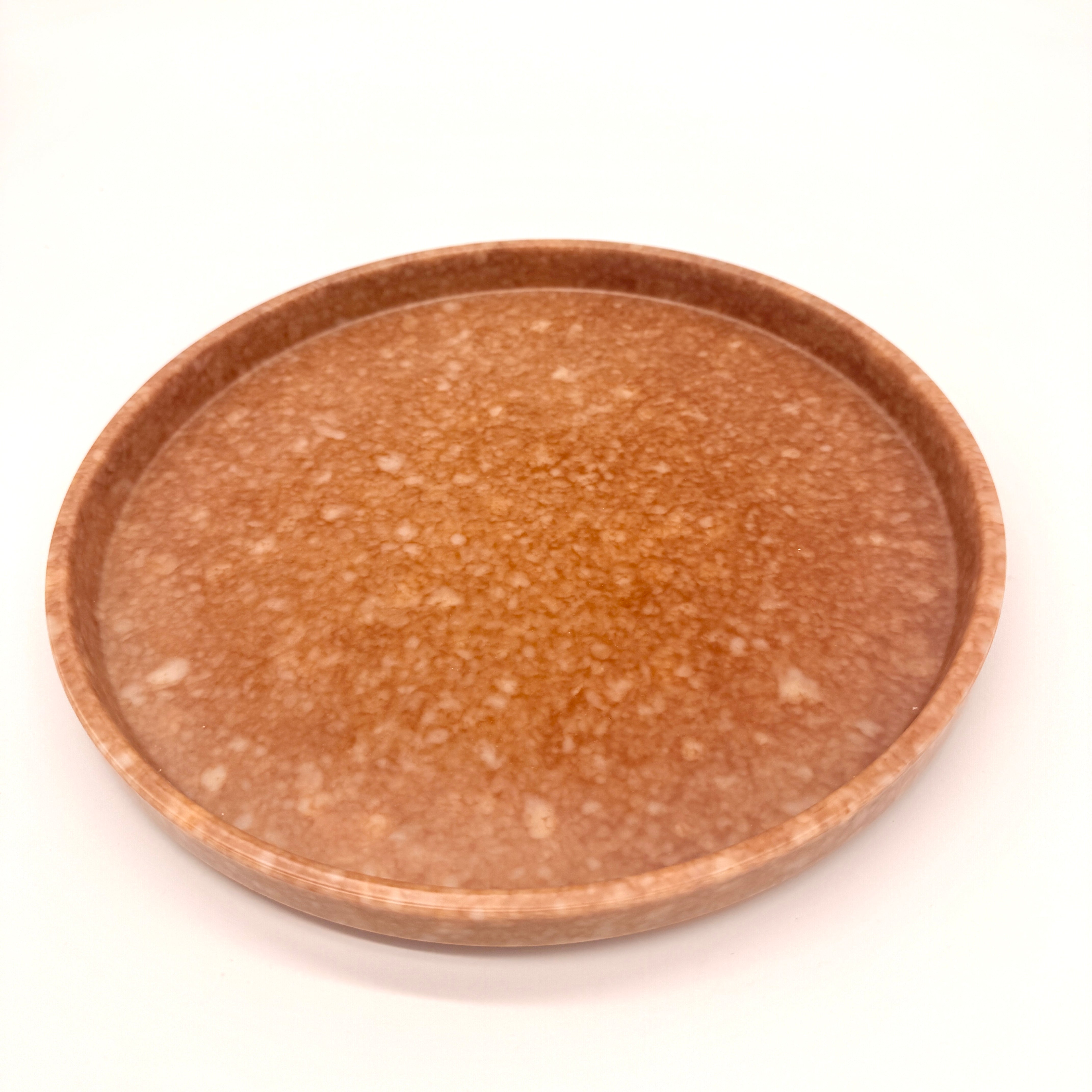 Terracotta Melamine Dinner Plates, s/4