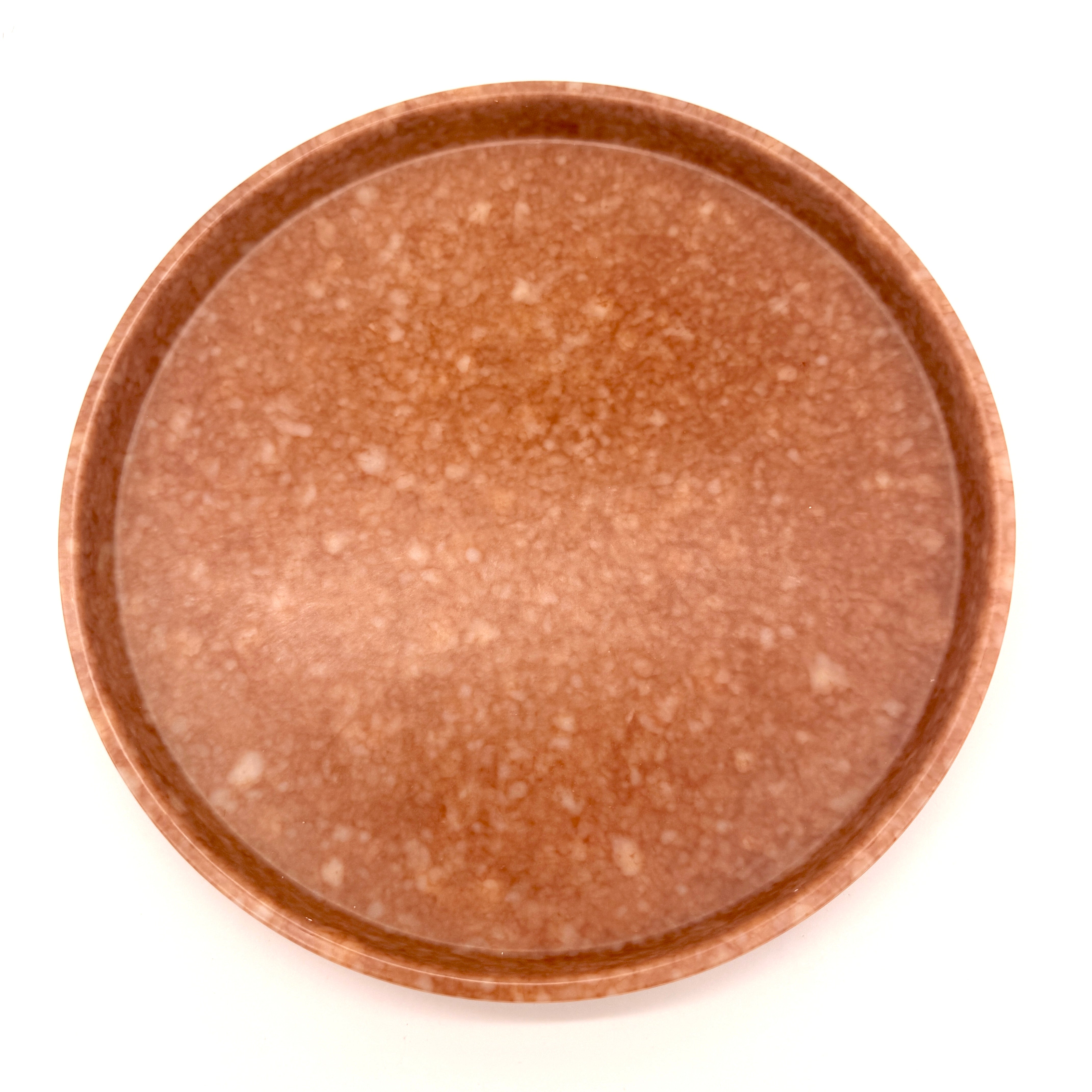 Terracotta Melamine Dinner Plates, s/4