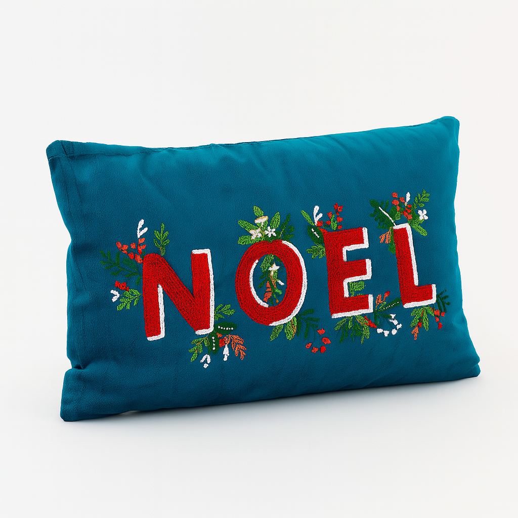 NOEL CHRISTMAS PILLOW  |  15.5" x 23.5"