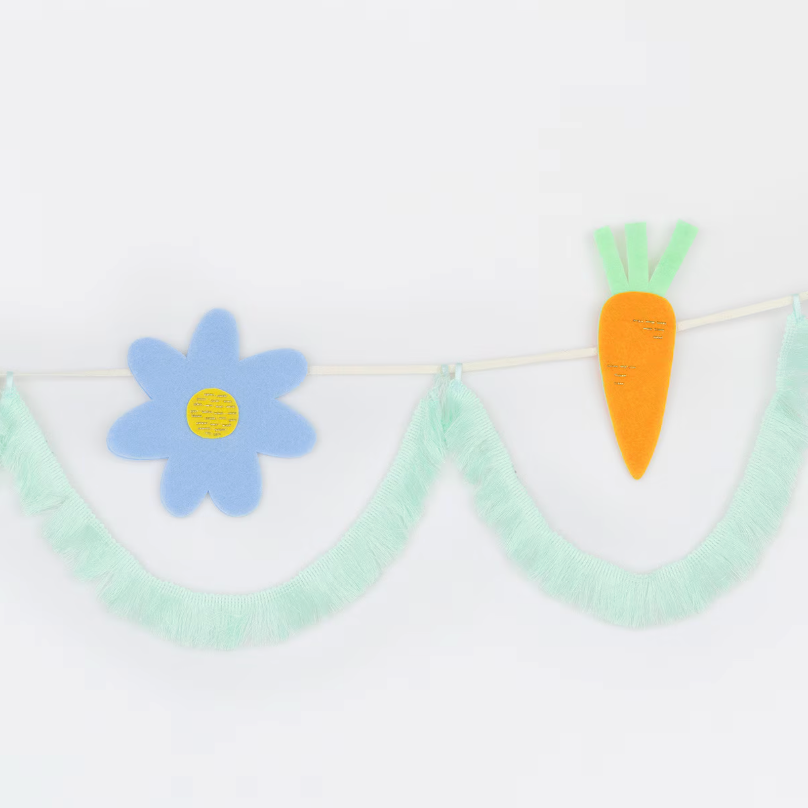 Felt and Fringe Easter Icon Garland