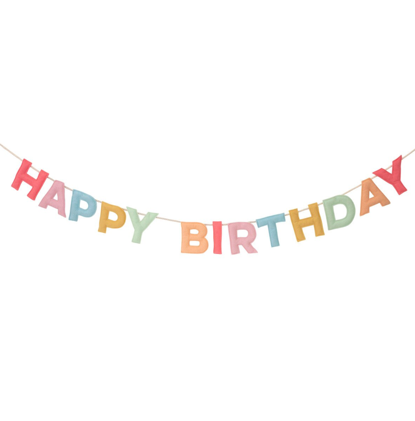 Felt Happy Birthday Garland
