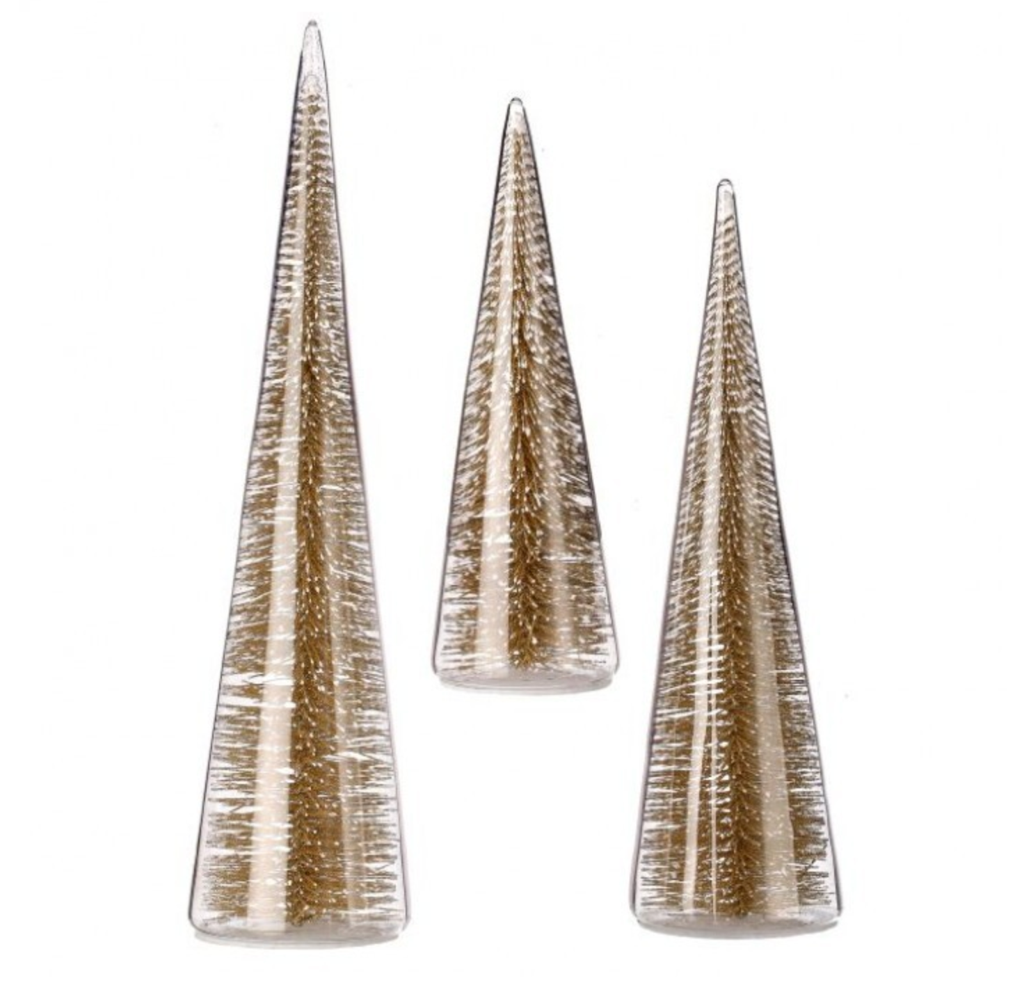 BRISTLE IN GLASS TREE | 7", 11", 13"