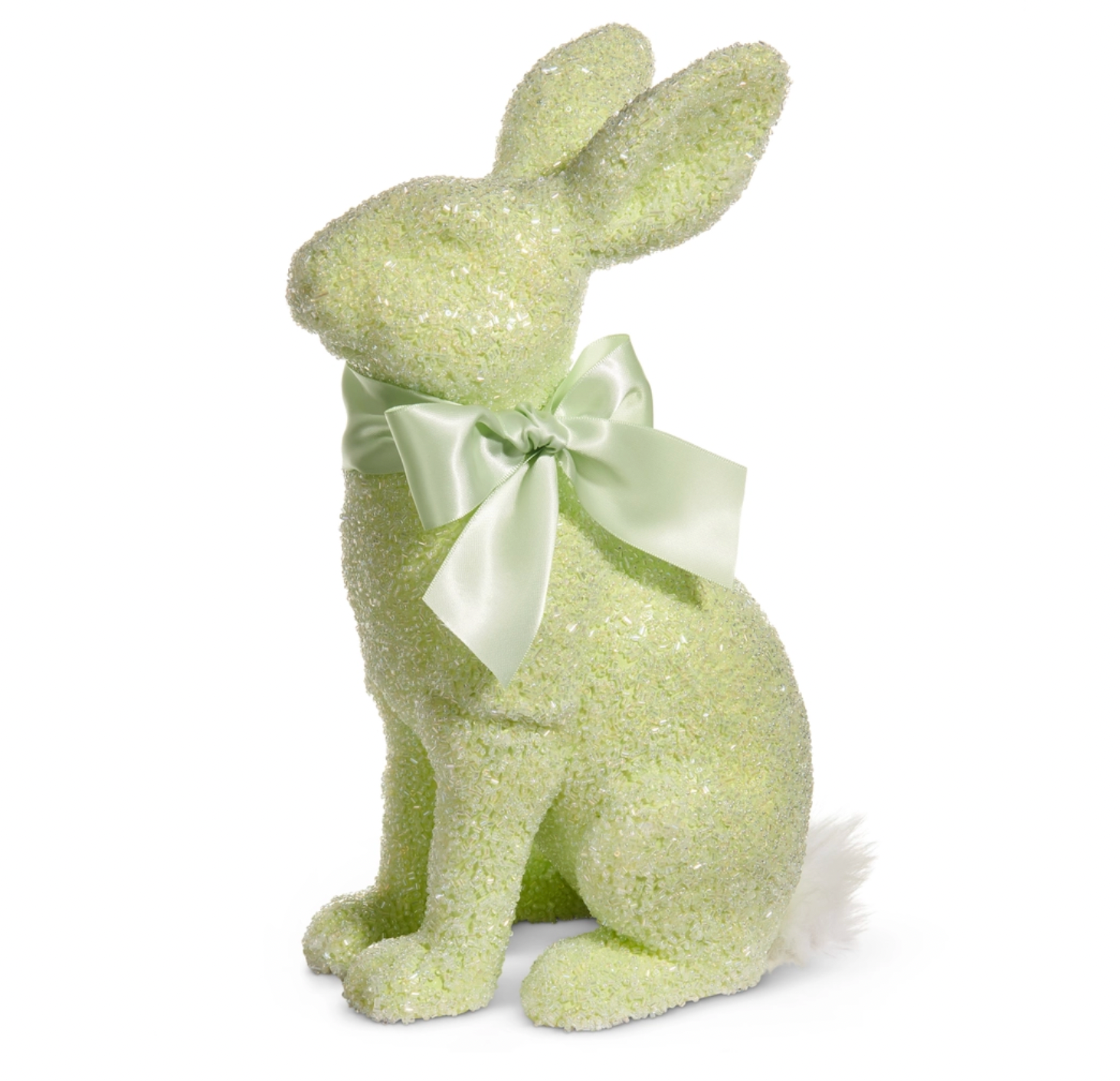 Green Beaded Bunny