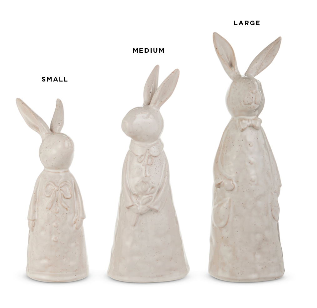 Textured Ceramic Rabbit
