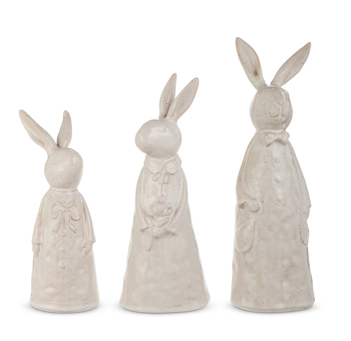 Textured Ceramic Rabbit