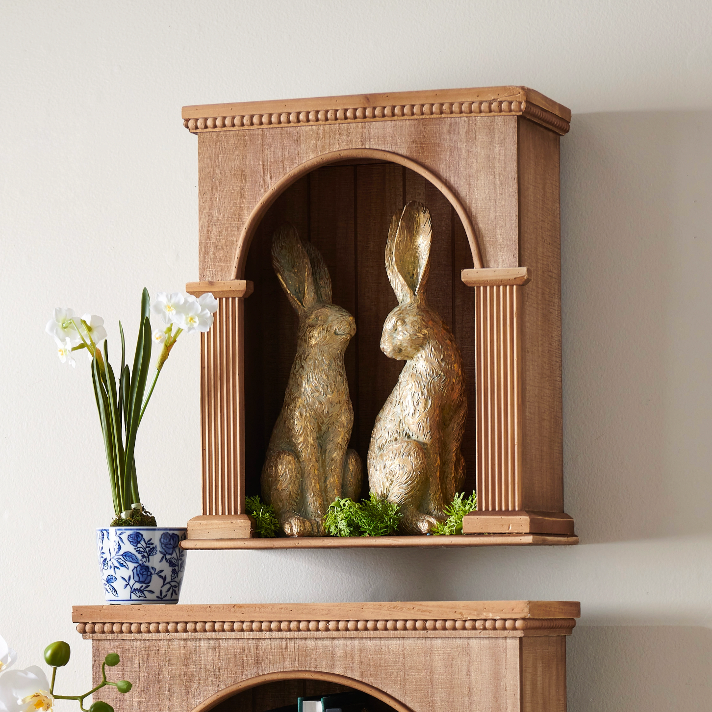 Gold Leaf Rabbit (12.25")