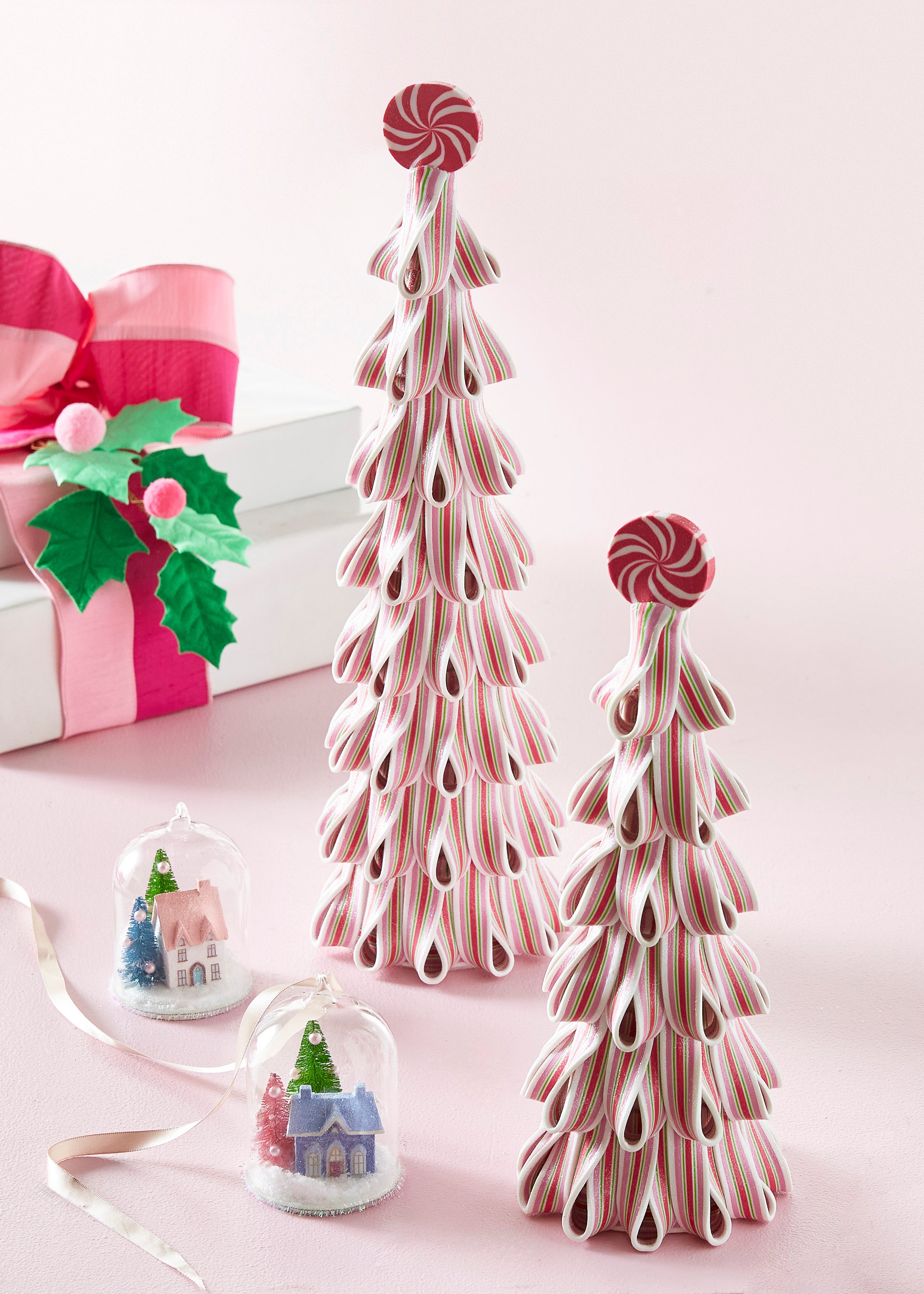 Pink Ribbon Candy Tree