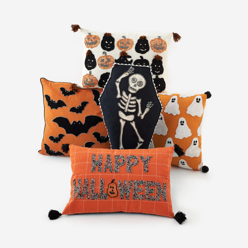 BATS HALLOWEEN PILLOW