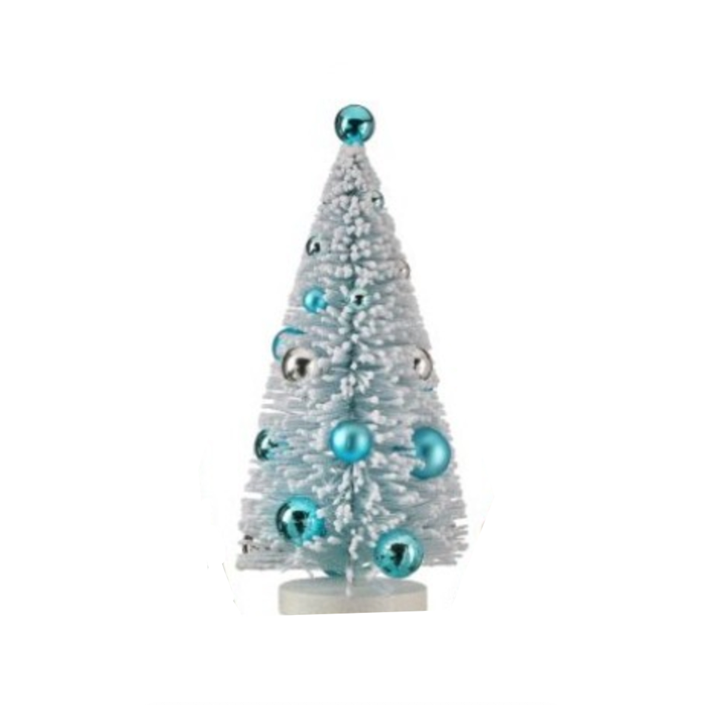 11.5" SUGARED PASTEL SISEL TREE