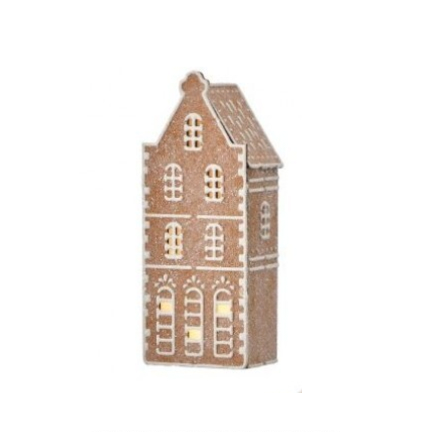 11"LED GINGERBREAD MANOR