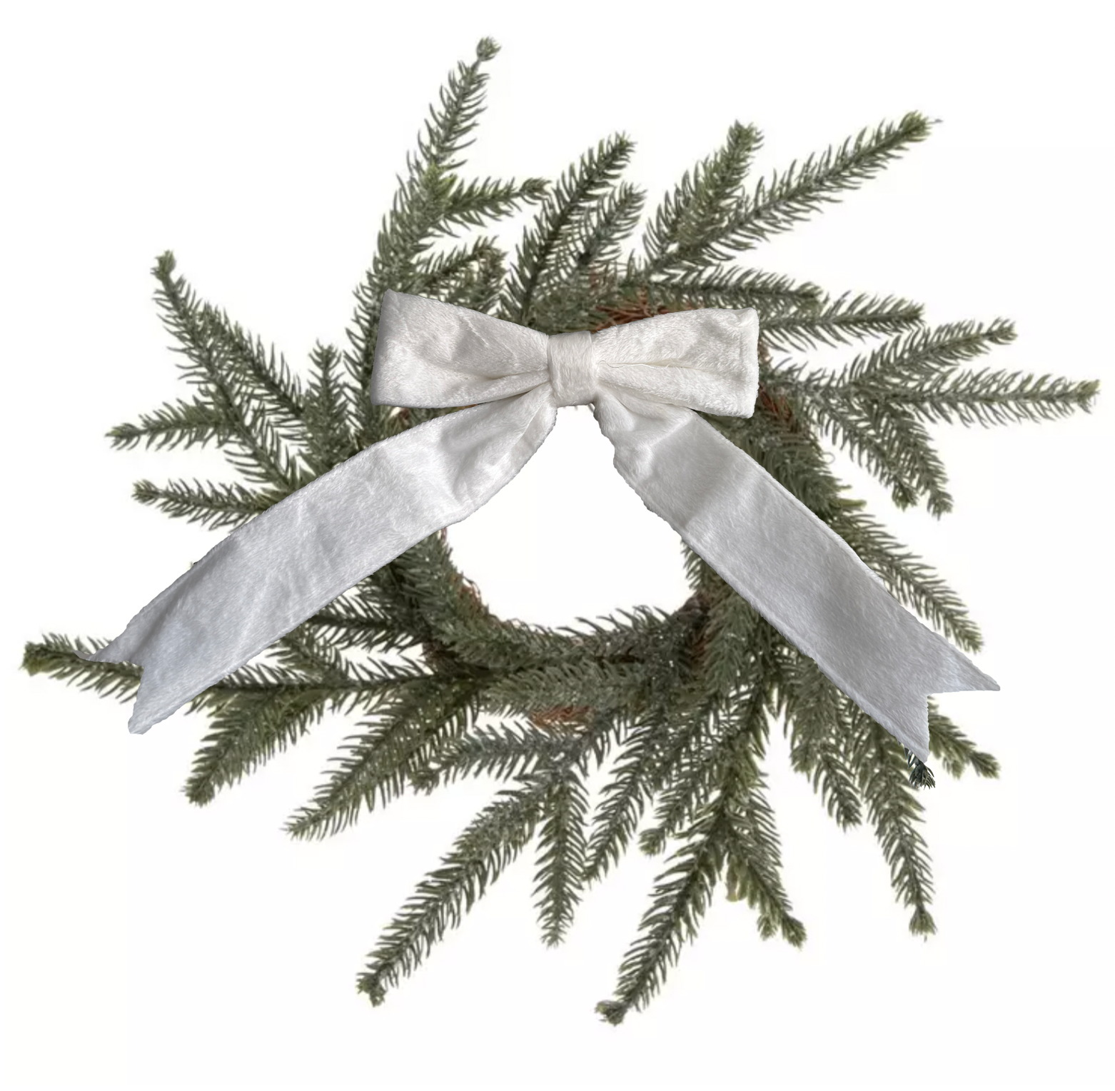 Icy Pine Mini Wreath