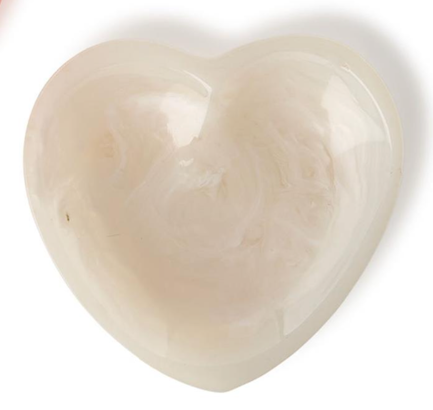 Heart Dish, Resin