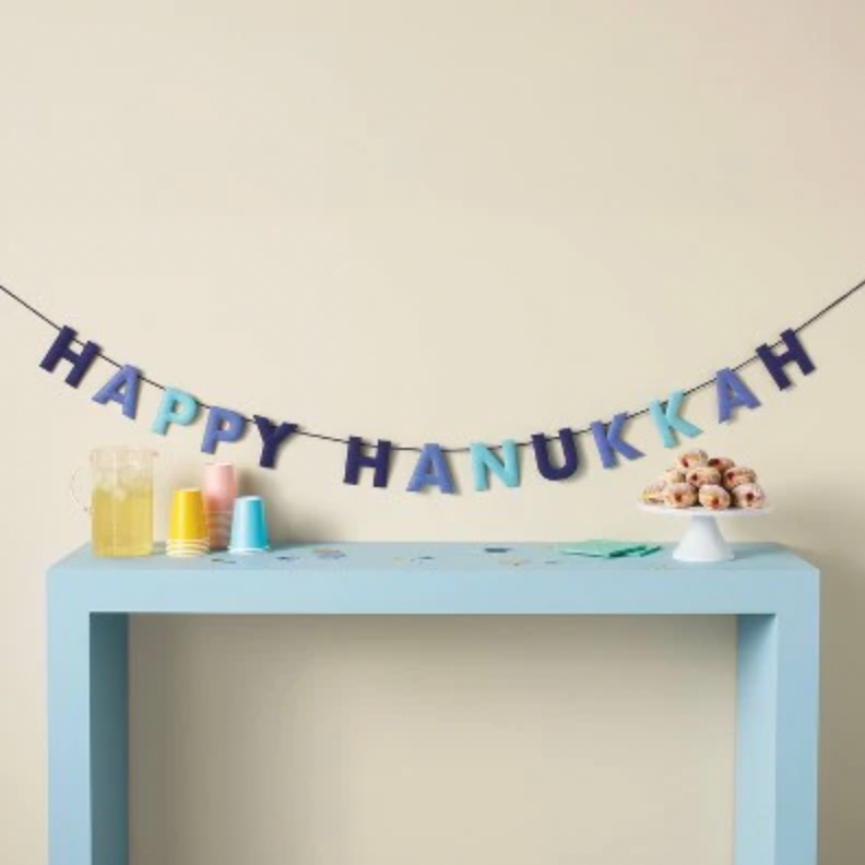 Happy Hanukkah Garland (72")