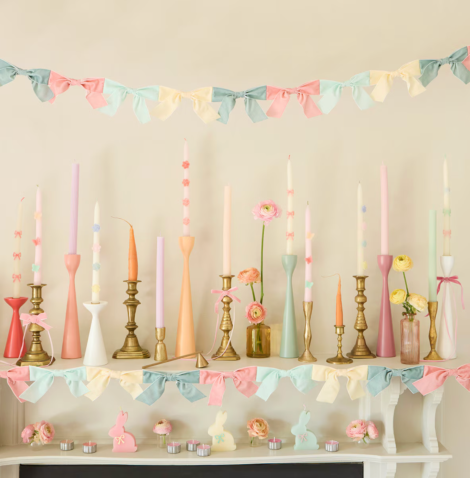 Velvet Bow Garland