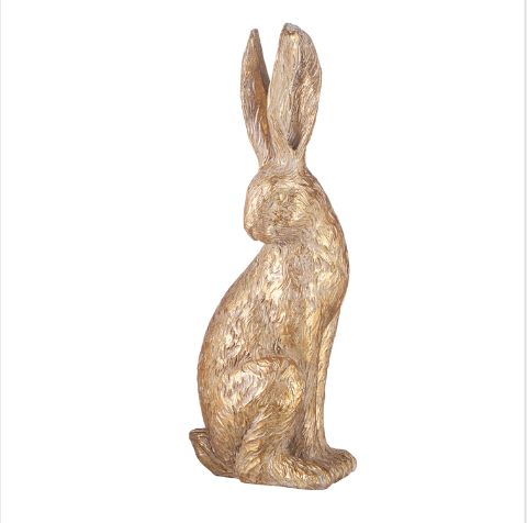 Gold Leaf Rabbit (12.25")