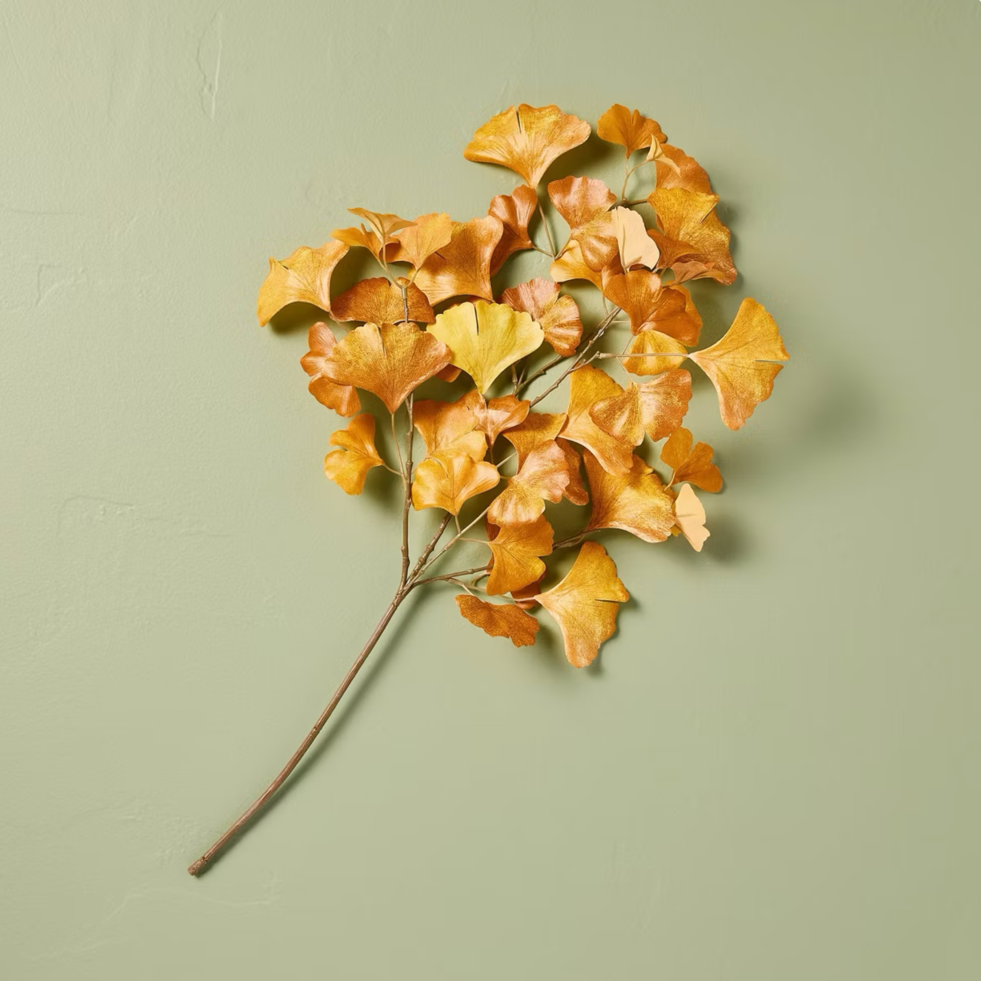 Yellow Gingko Stem (25"), s/2