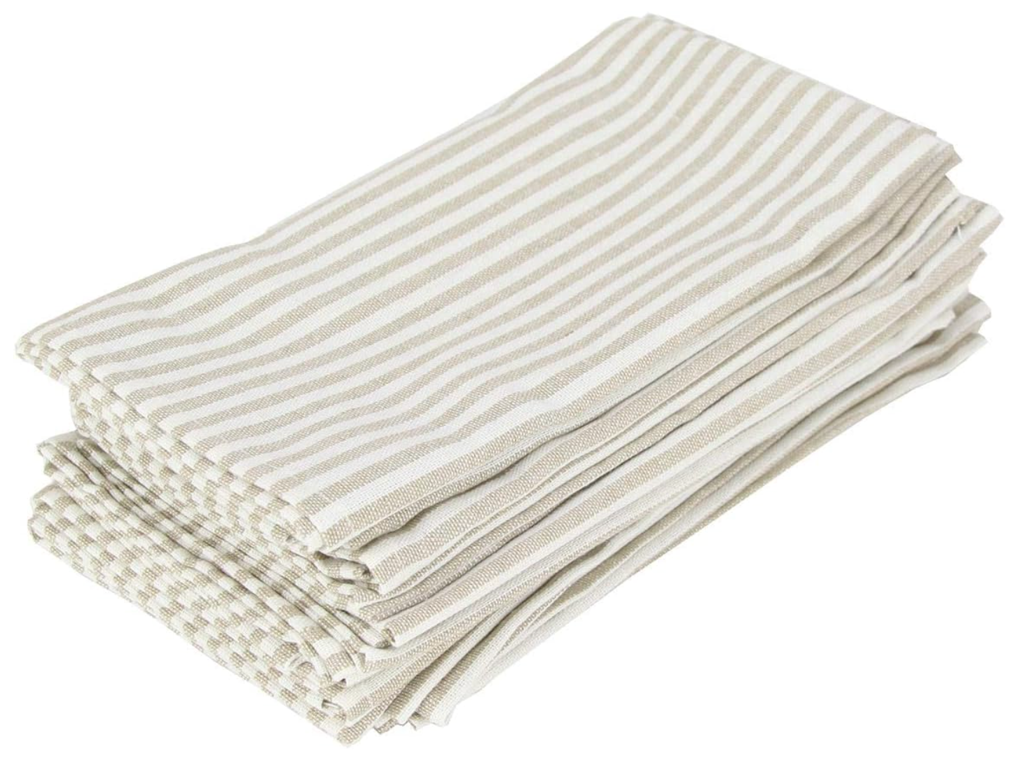 Striped Dinner Cloth Napkins, s/4