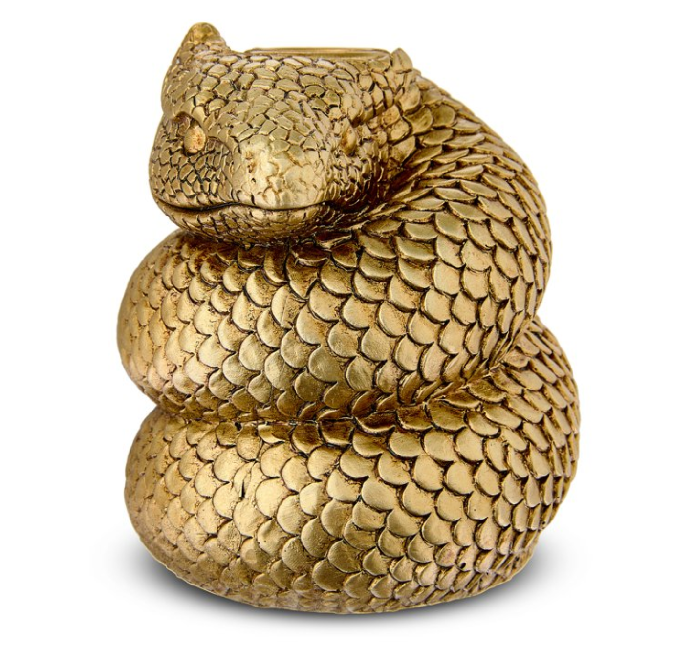 Snake Taper Candle Holder, 3.5"