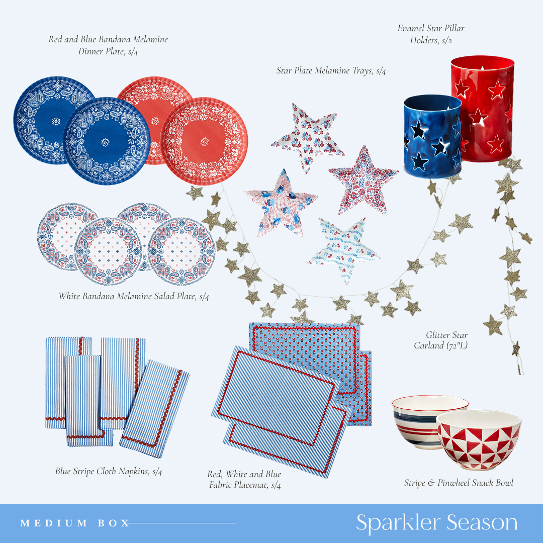 Sparkler Season Tablescape