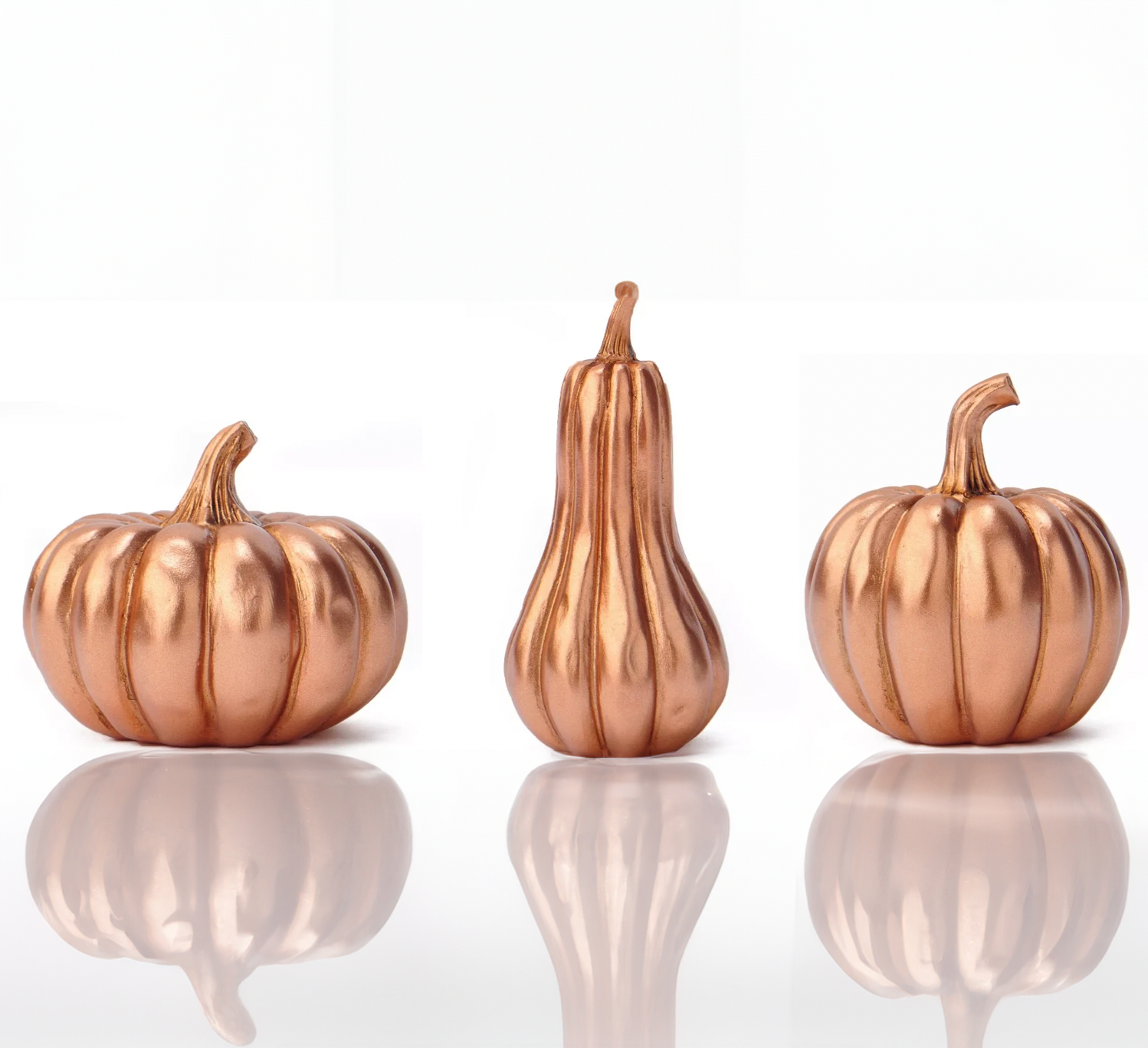Mini Bronze Pumpins, S/3