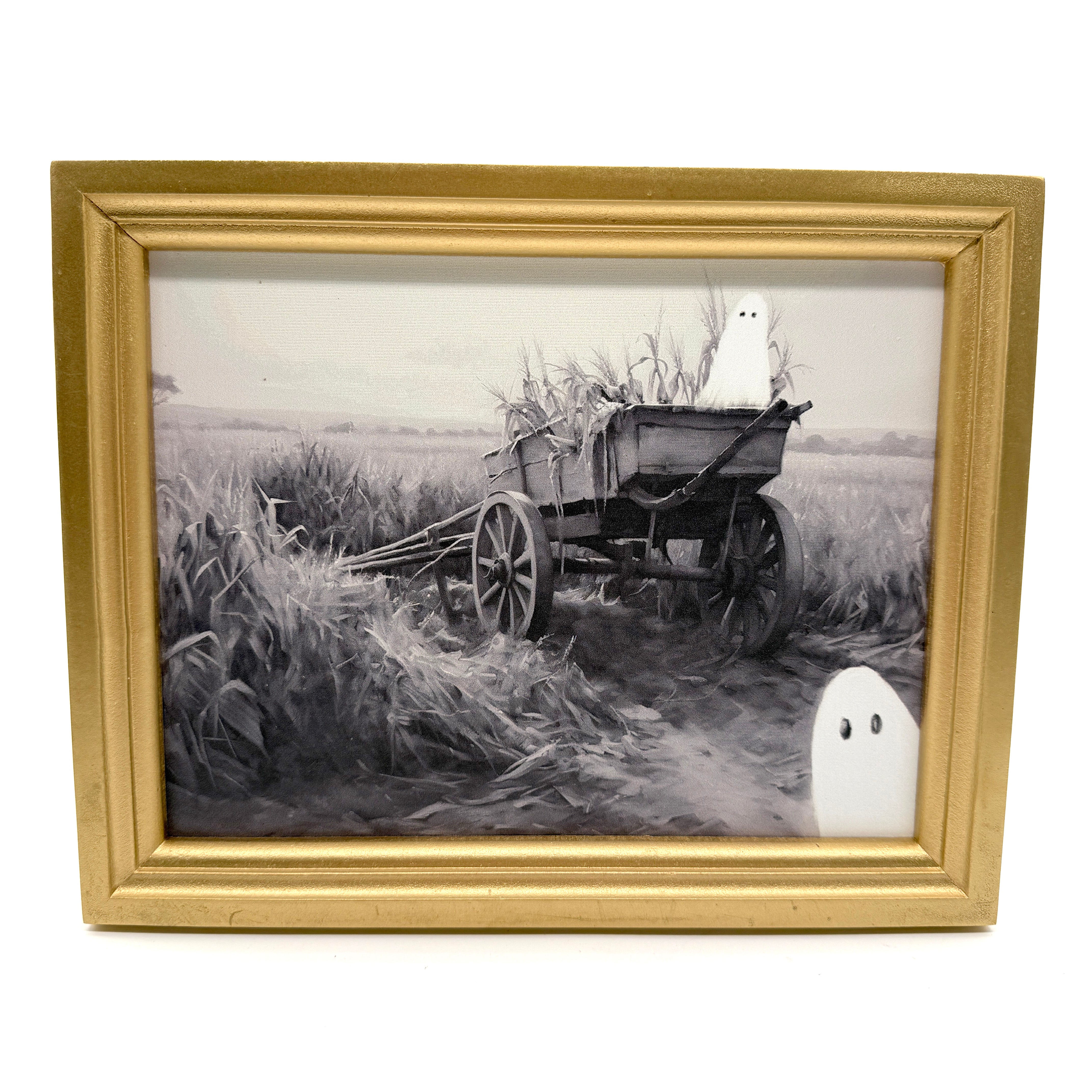 PEEKING GHOSTIES FRAMED ART