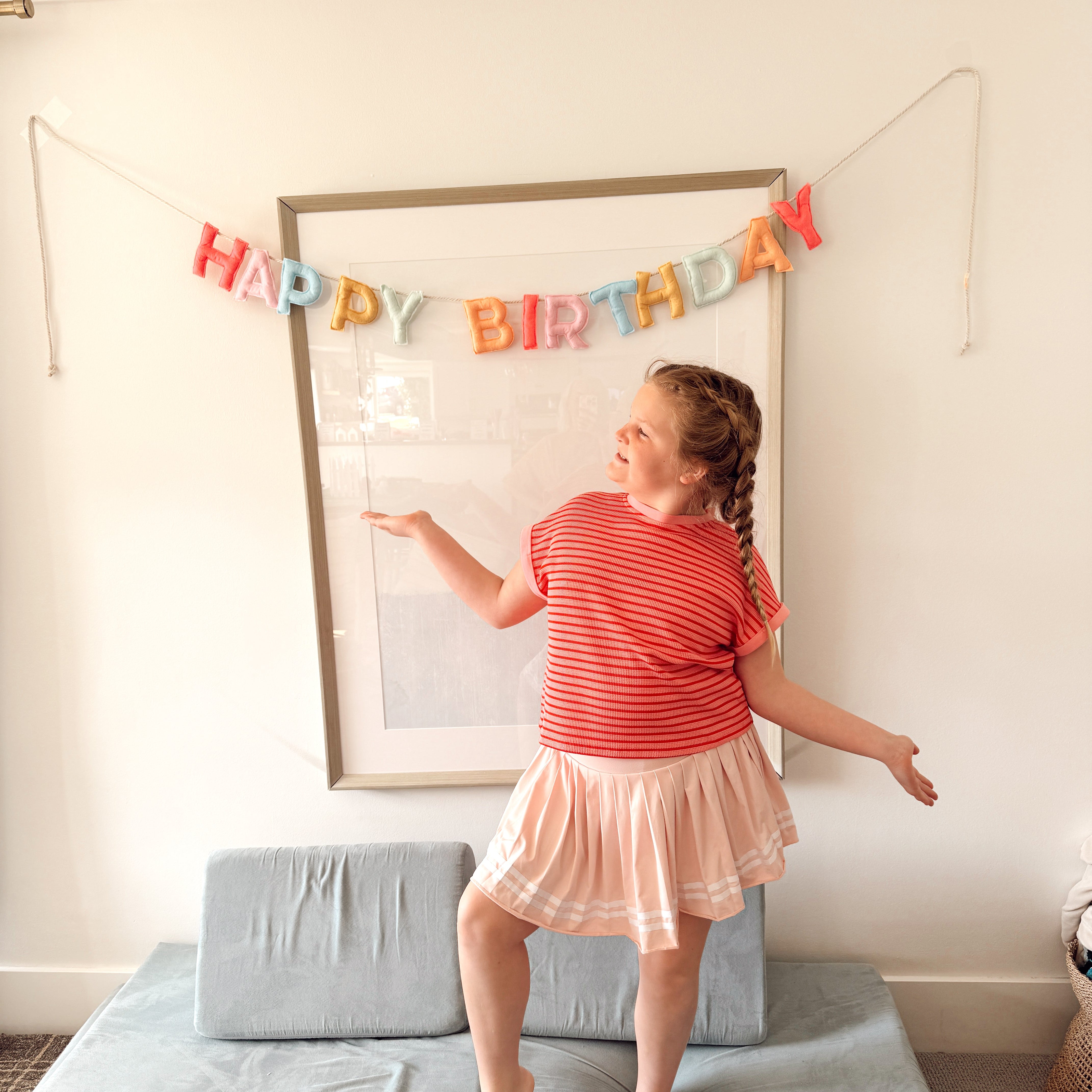 Felt Happy Birthday Garland