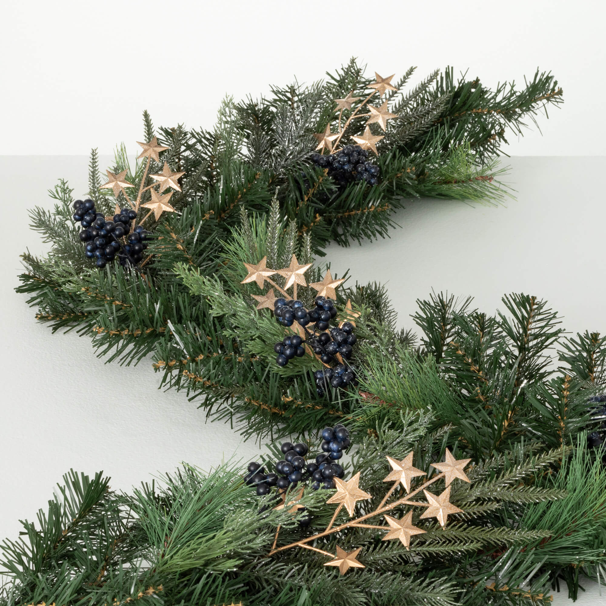 Starry Pine Garland - 6ft