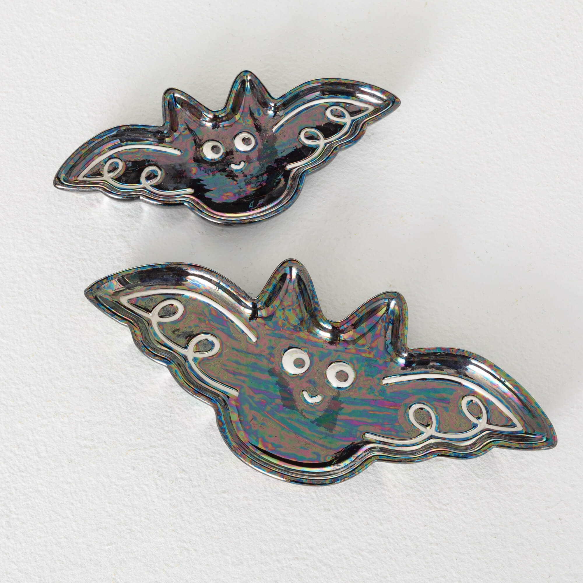 Halloween Bat Tidbit Set of 2
