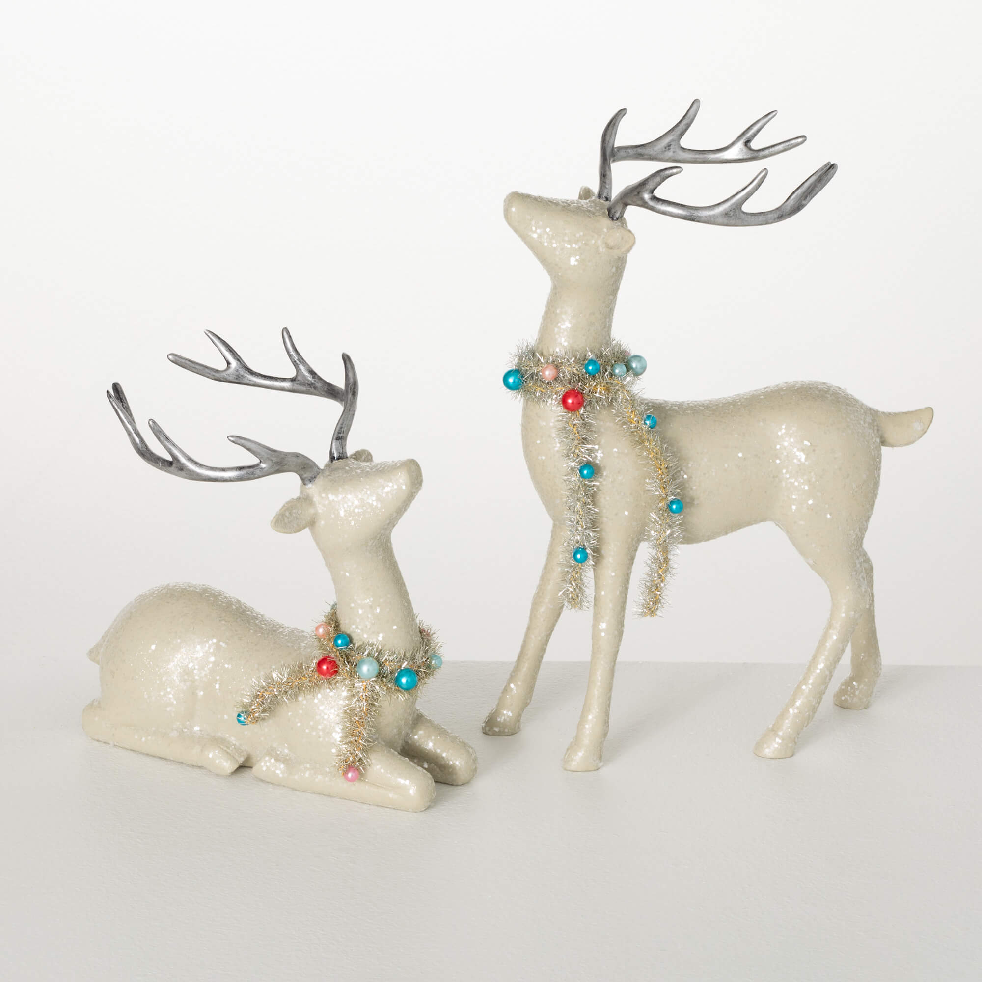 SPARKLE DEER FIGURES