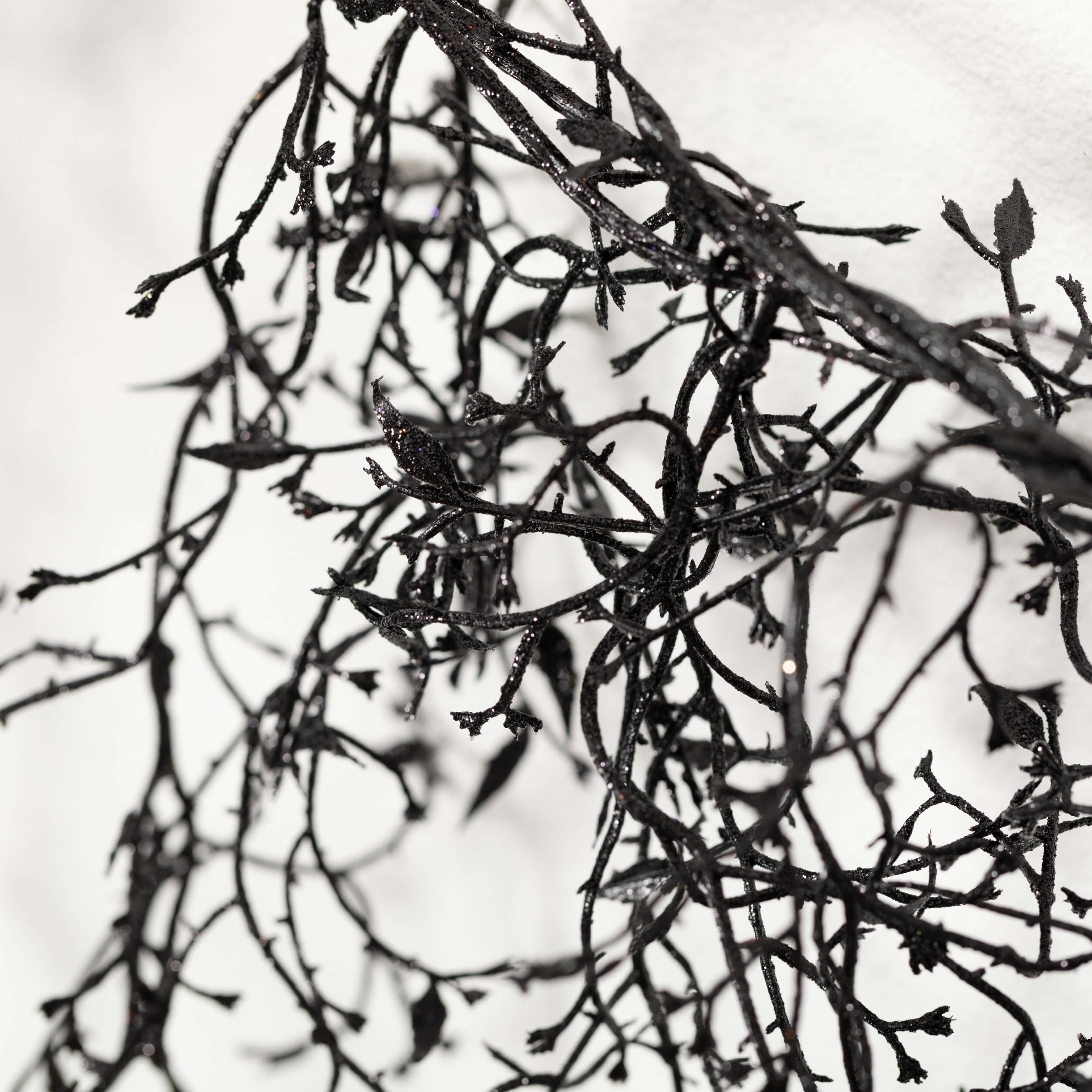 BLACK HALLOWEEN DROP GARLAND