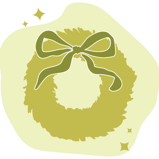 Christmas decor icon